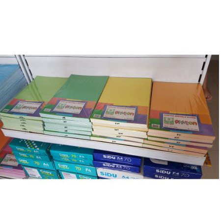 

2A. [BERKREASI] - Kertas Buffalo PHYTON Polos F/100 - 1 Pak isi 100 Lembar