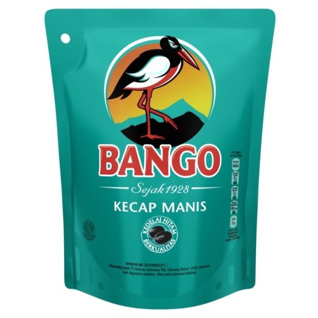 

kecap manis cap bango refill | kemasan sedang