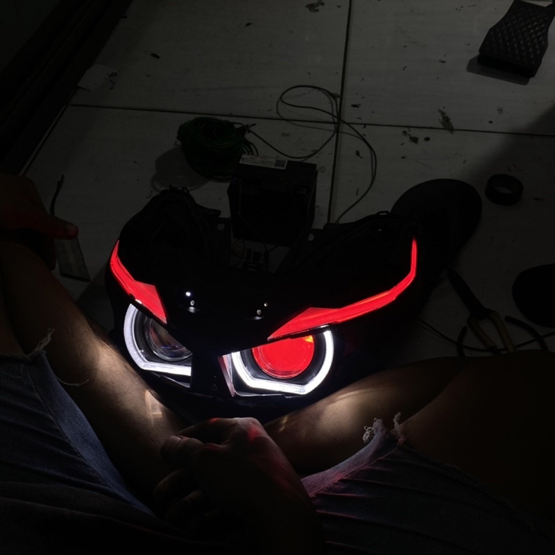 Projie billed Vario LED 125/150 l Projector HID Shord BMW Honda Vario 2015 - 2018 l Custom Headlamp 