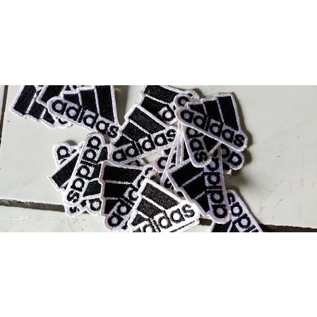Bordir Bordir Emblem patch bordir adidas biasabisa pesan satuan