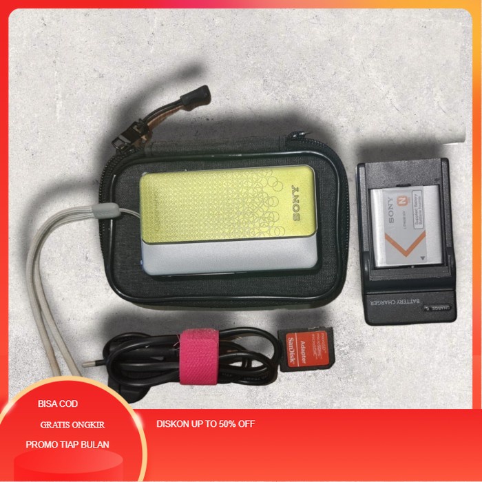 Sony Waterproof Camera Cybershot DSC-TX20 Kamera Digital Datar AntiAir