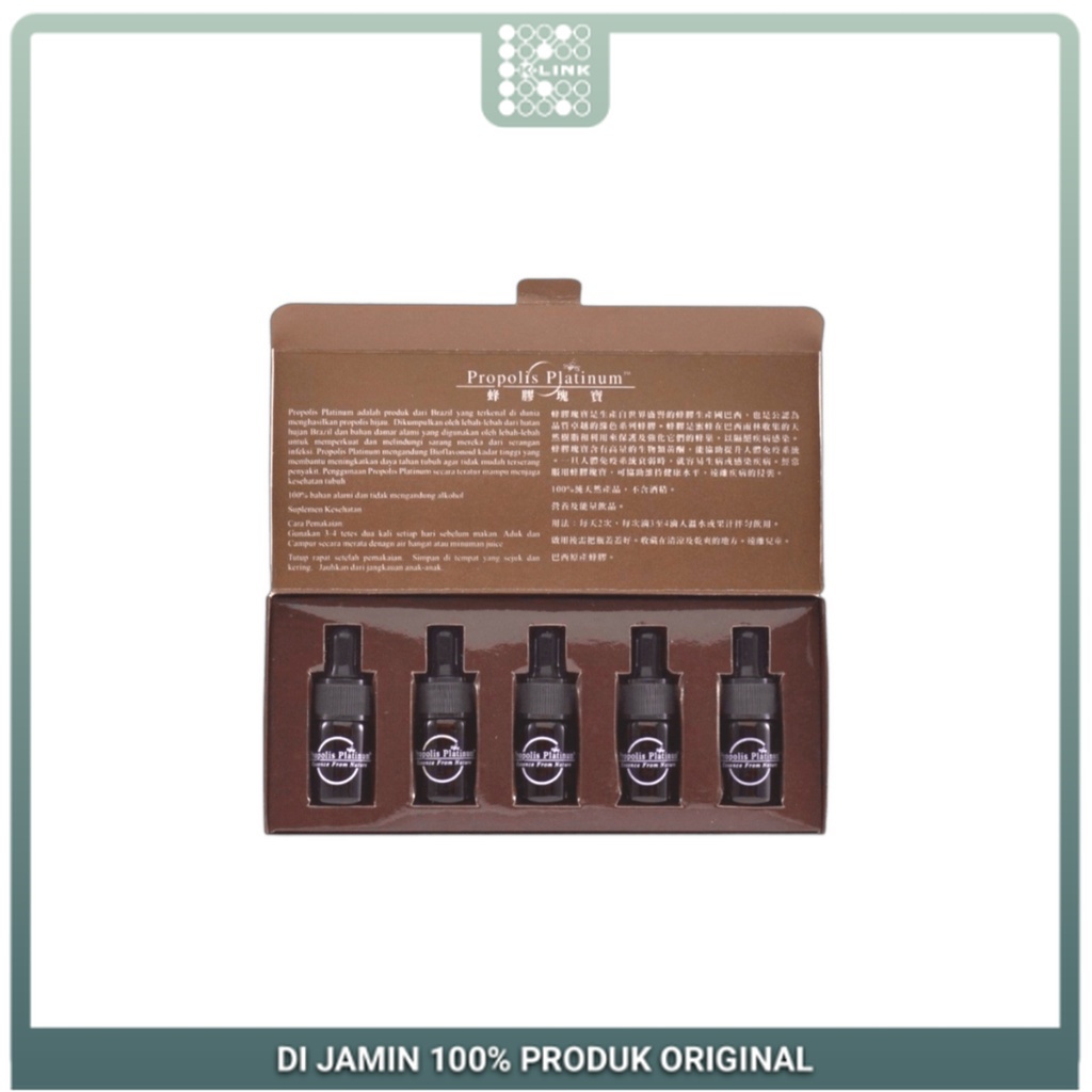 

Klink K Link Asli Propolis Platinum Asli Air Liur Lebah Alam klinkindonesia official