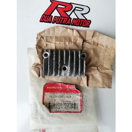 cover tutup blok bak block mesin head hed depan samping original ori honda astrea grand prima legend