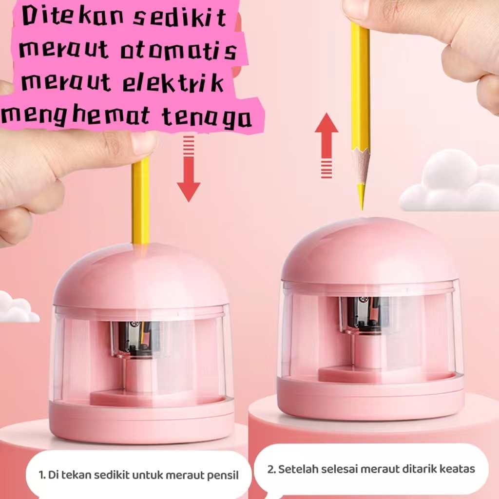 

Promo Electric Stationery Set Set Alat Tulis Elektronik Rautan Penghapus Vacuum Pensil 11In1 Sekolah