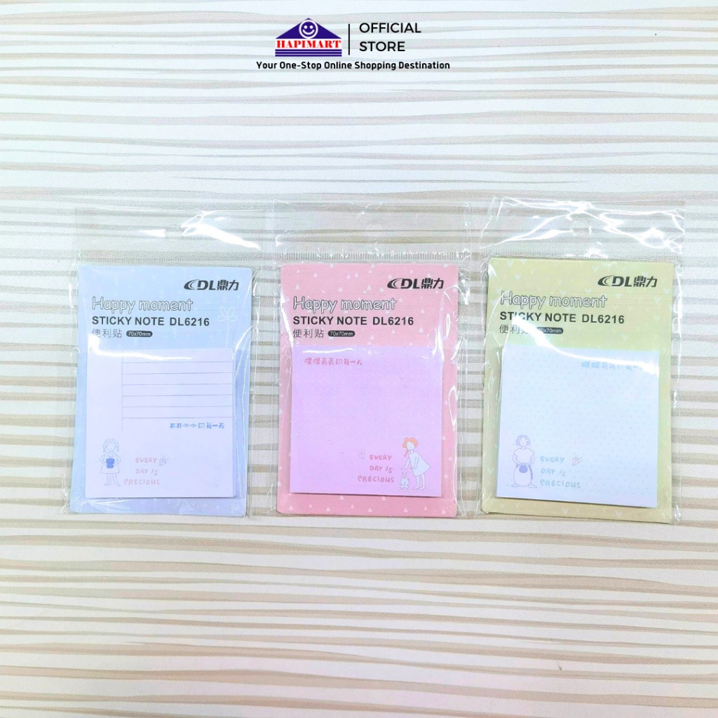 

Sticky Notes Lucu Pembatas Buku Kotak/Stiker Memo/Kertas Catatan