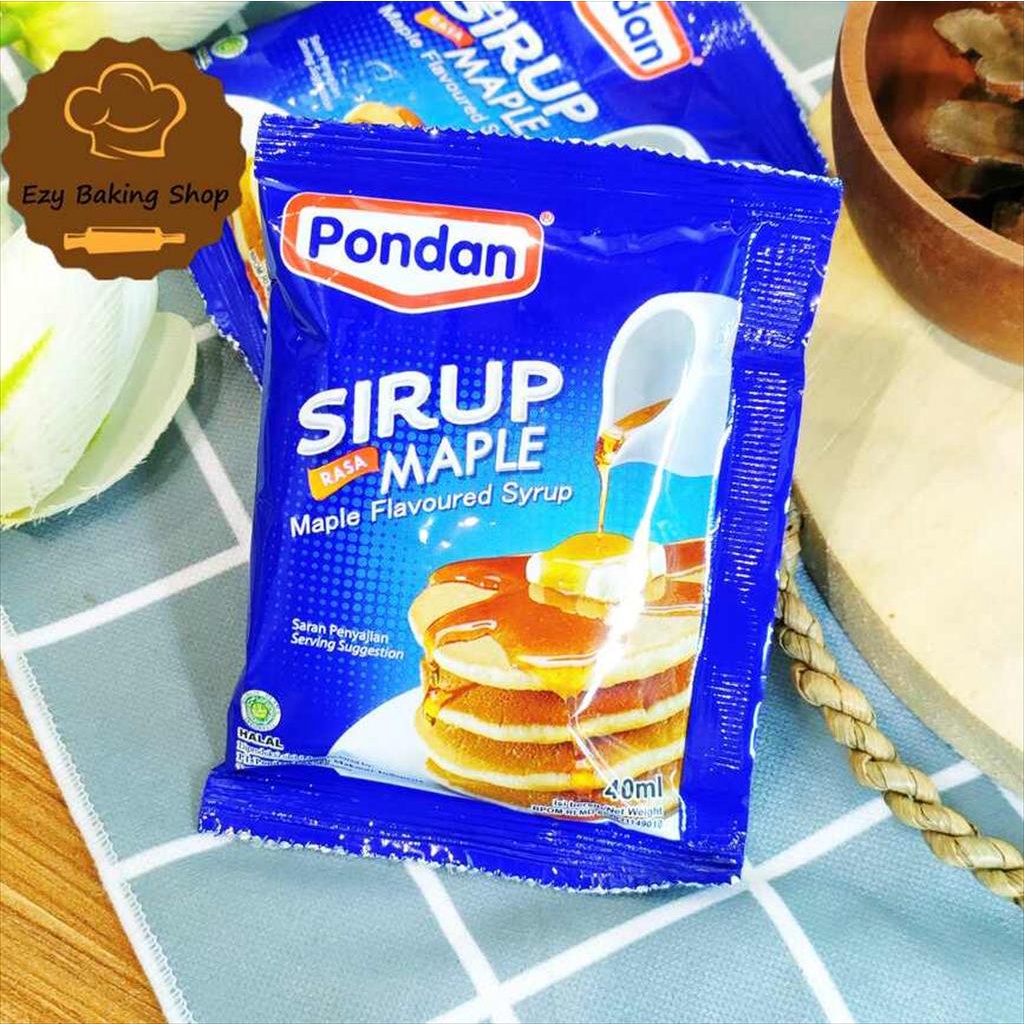 

Pondan Sirup Maple 40ml - Topping Pancake