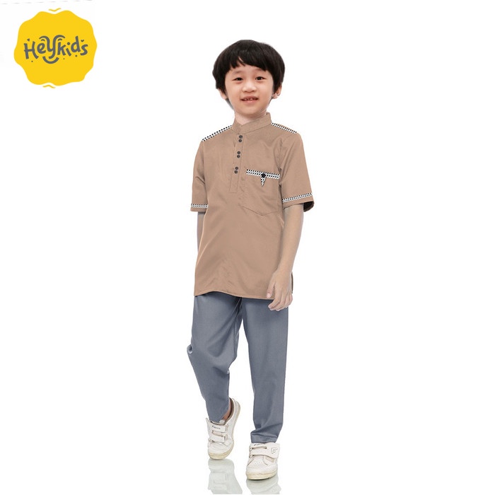 best -Setelan Koko anak Tojiro 2 - 12 tahun - baju koko anak laki laki - Hitam, XS