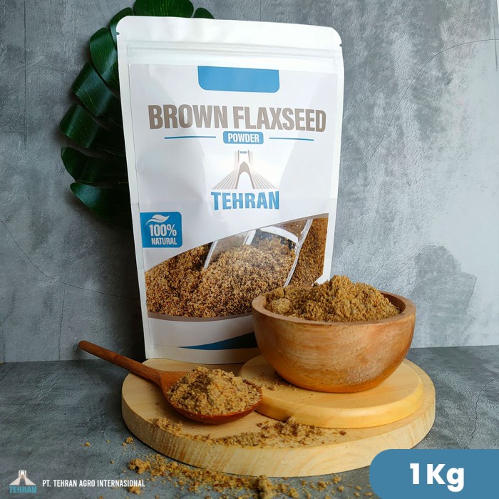 

[Big Sale] Brown Flaxseed Powder 1 Kg | Tepung Biji Rami Cokelat