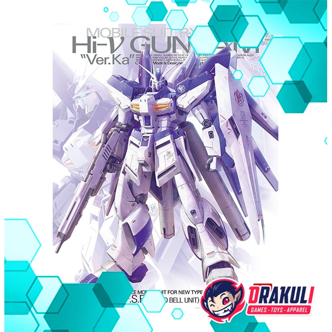 Drakuli HQ BANDAI Plamo MG Hi-Nu Gundam / Hi-V Gundam Ver. Ka