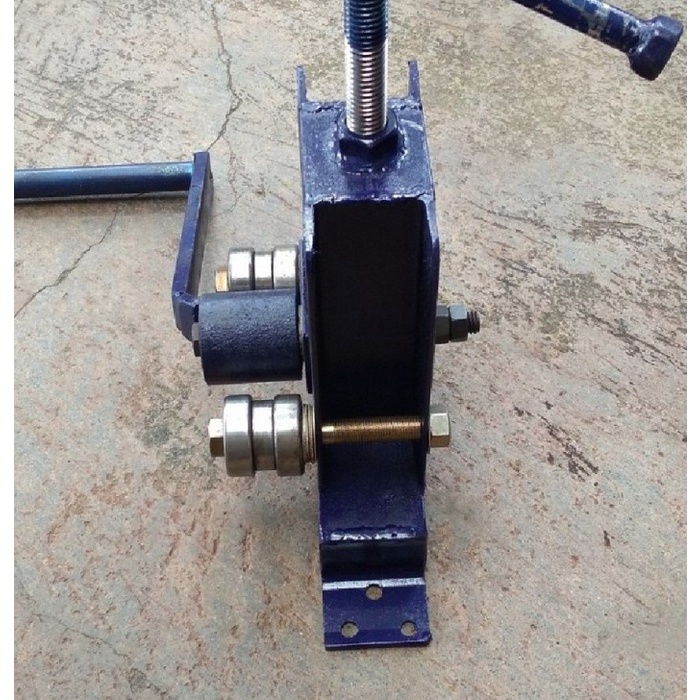 alat pembuat besi bundar / alat roll besi /alat tekuk plat besi