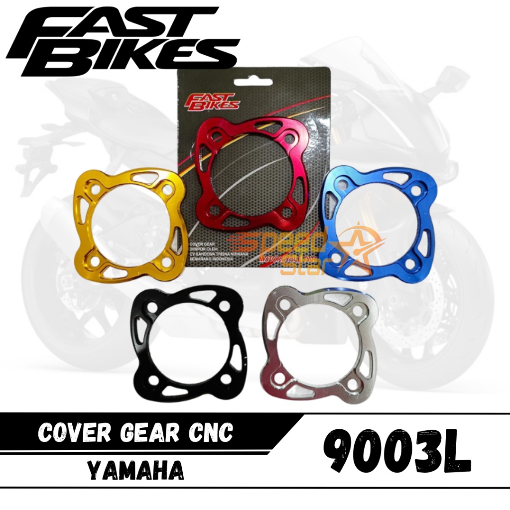 Cover Gear Variasi Cnc / Cover Gear Belakang Full Cnc Yamaha Bebek All Jupiter Z , All Vega , All Ju