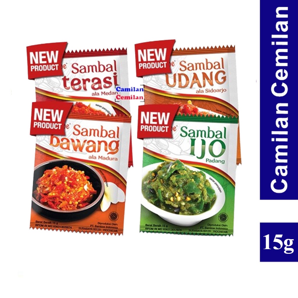 

Bamboe Sambal Khas Nusantara Sachet 15 gr