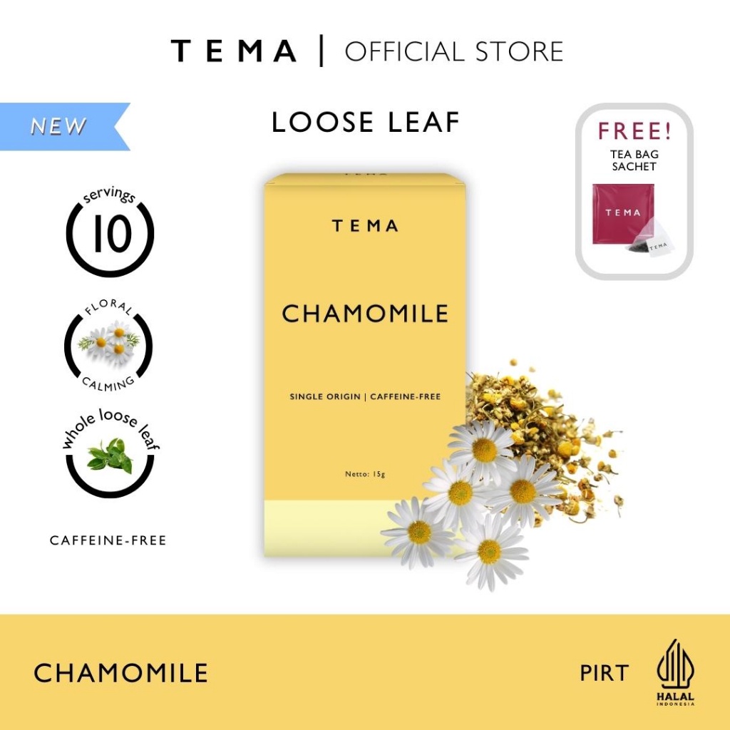 

COD TEMA Tea Loose Leaf Box - Single Origin - Chamomile