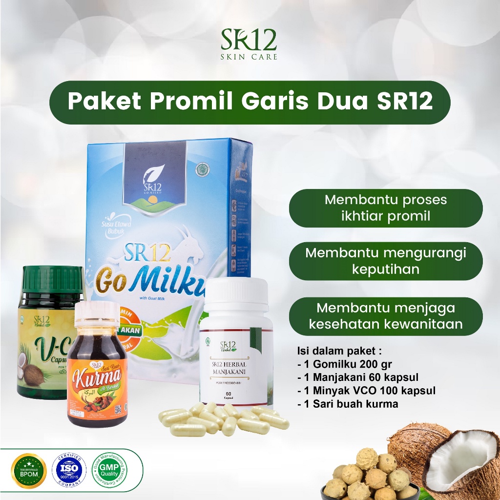 Paket Promil SR12 Gomilku Ikhtiar Program Kehamilan Membantu Mempercepat Kehamilan