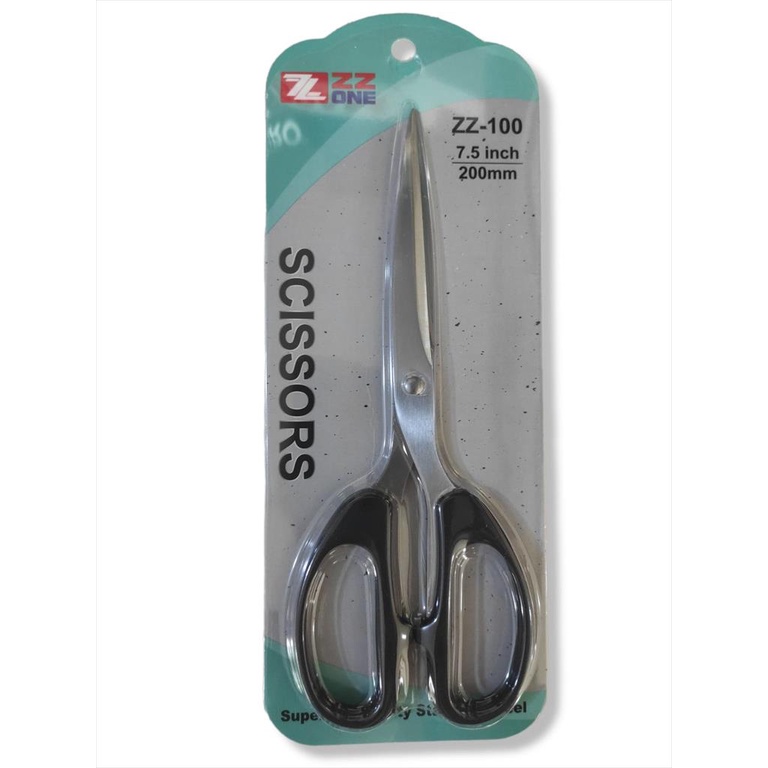 

Gunting Scissors Kertas ZZ ONE 7.5 inci 200 mm Besar