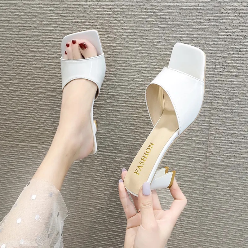 Sandal wanita dewasa block heels 5 cm sahyla sandal wanita terbaru