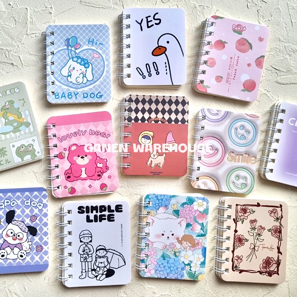 

[GW] Random 1 Pcs A7 Notebook Buku Motif Kartun