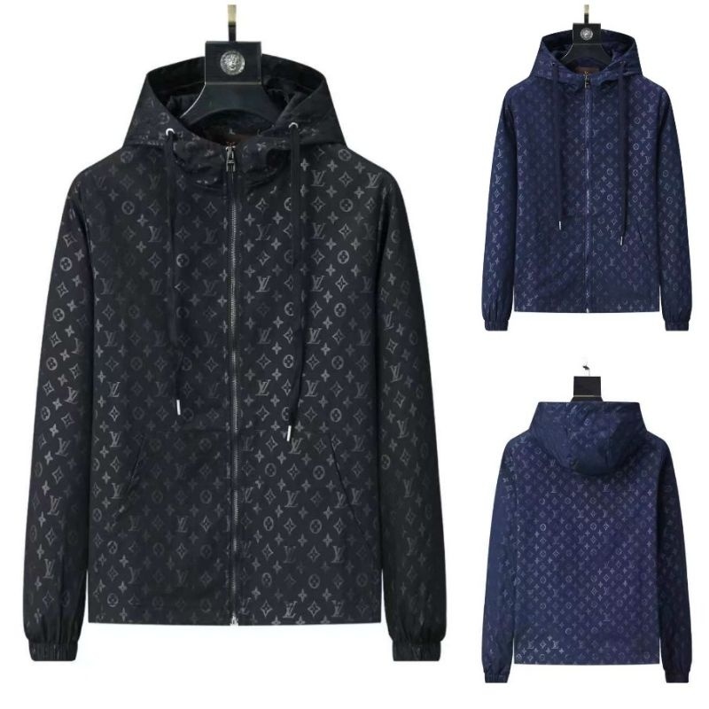 jacket cowok hoodie pria parasut