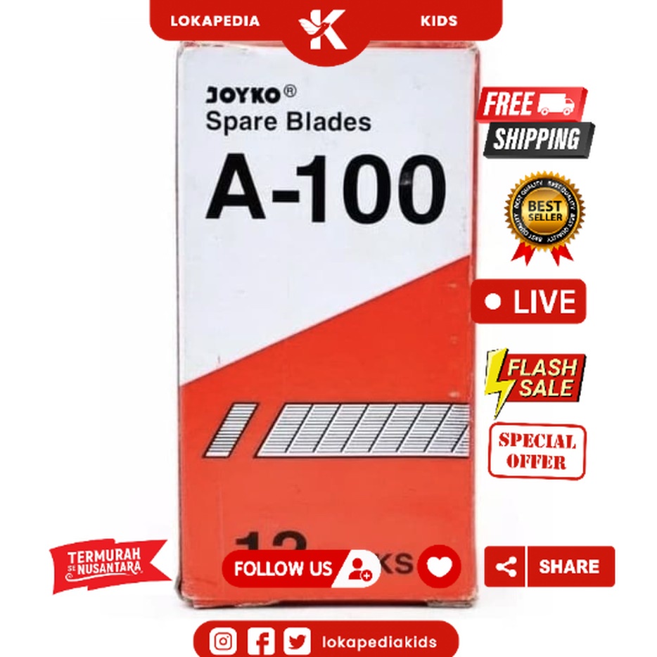 

ISI CUTTER KECILL JOYKO A-100 / REFILL CUTTER