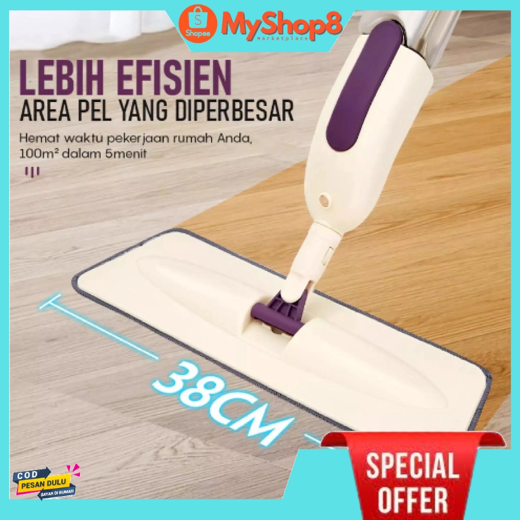 Alat Pel Lantai Praktis -Ultra Mop Pel Lantai Super Mop Alat Pembersih Lantai Pel Pembersih