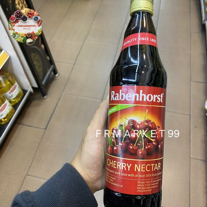 

Rabenhorst Juice Cherry Nectar / Jus Buah Cherry / 750 Ml