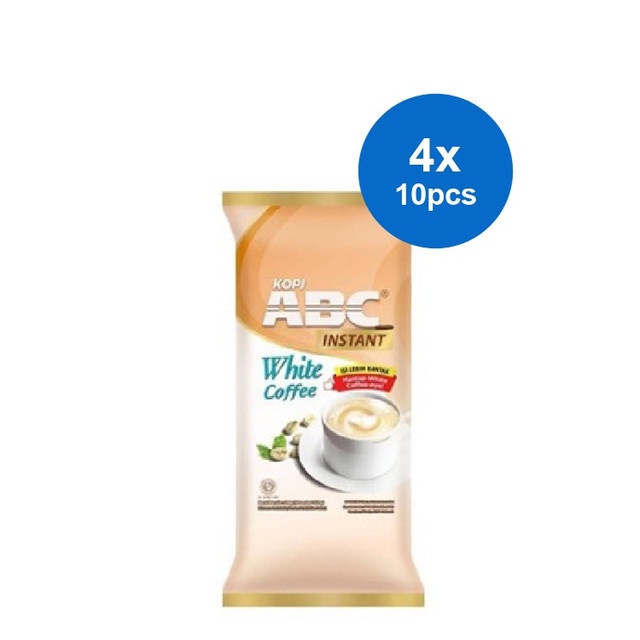 

ABC Instant White Coffee 10 x 20gr (4 pack)