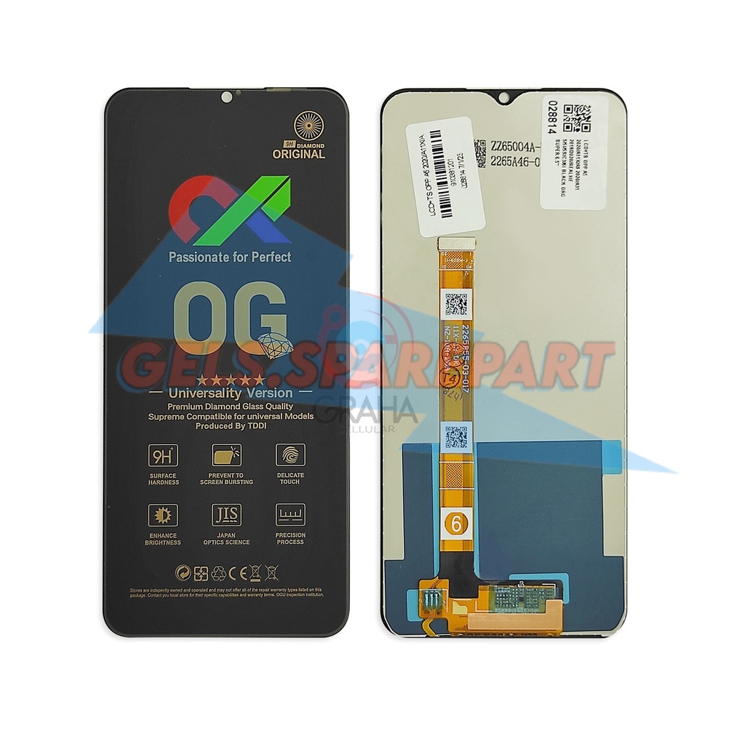 LCD REALME C3 / 5 / 5I / 5S / 6I OG ORI SUPER FULLSET TOUCHSCREEN