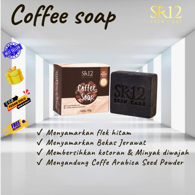 Sabun Kopi Sr12 Penghilang flek hitam