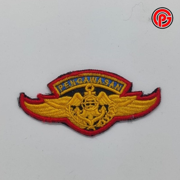 Best Seller Bordir Timbul Wing Pengawasan / Bordir Logo Timbul Wing Pengawasan / Logo Bordir Timbul 