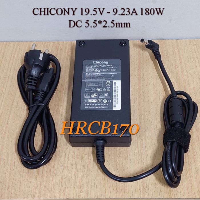 Adaptor Charger MSI Model CHICONY A15-180P1A 19.5V - 9.23A 180W -HRCB