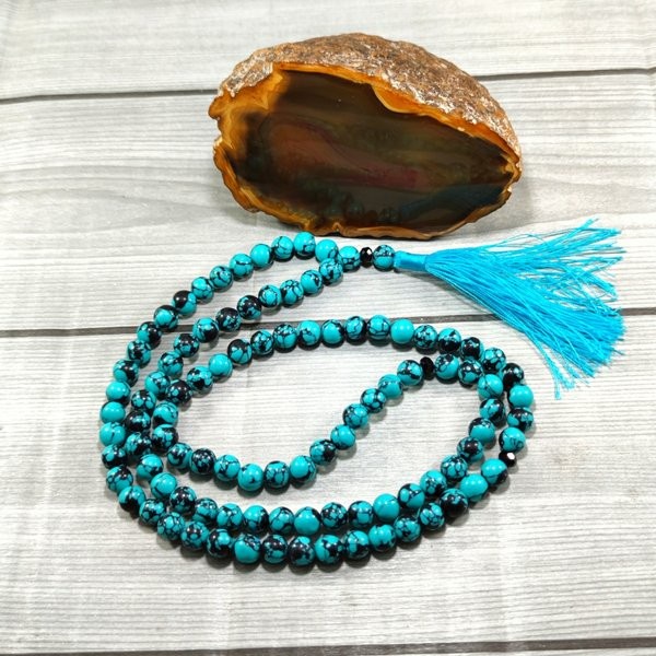 Tasbih Natural Batu Alam Pirus Turquoise