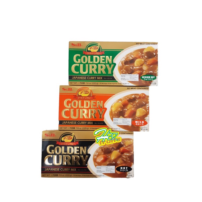 

S&B Golden Curry Japanese Curry Mix | Saus Kari Jepang 220g