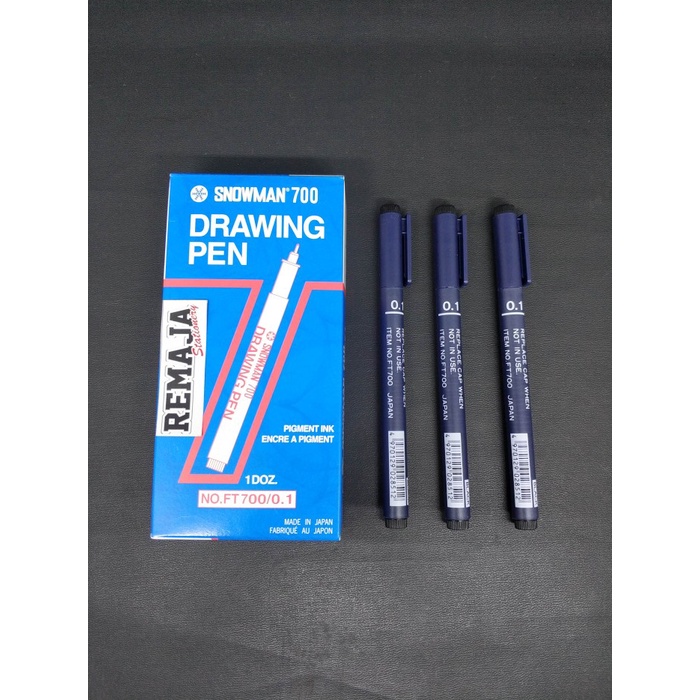 

Andma Snowman Drawing Pen per pak