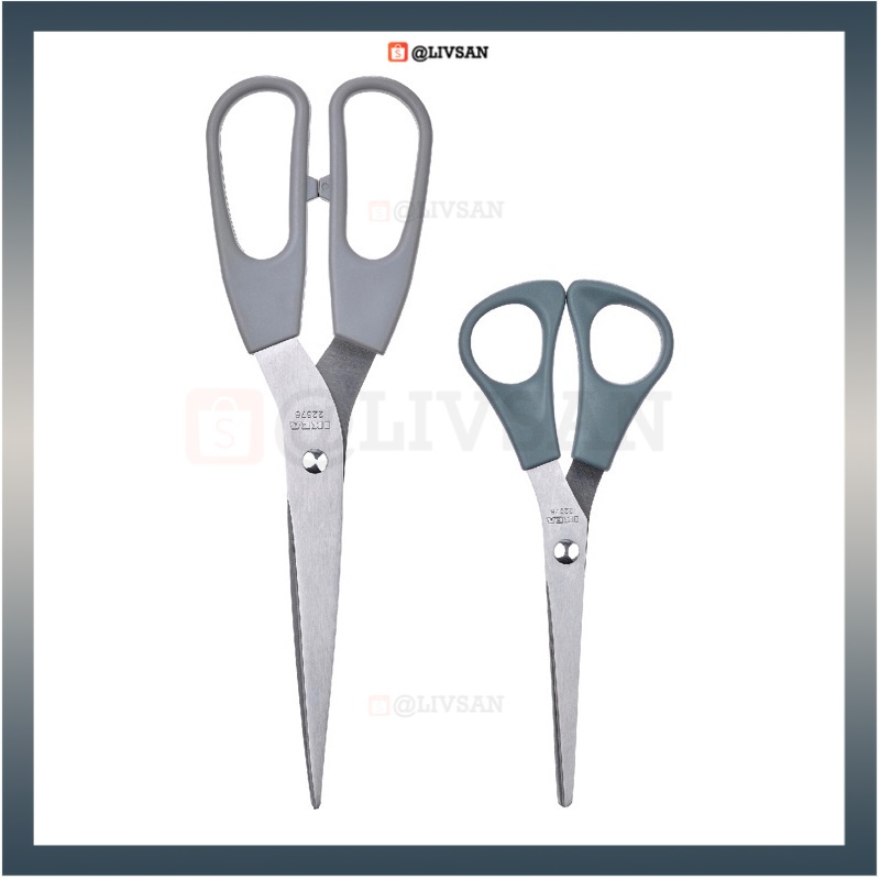 

SVARDFISK gunting set isi 2 gunting baja tahan karat gunting serbaguna gunting kertas gunting MINIMALIS LIVSAN