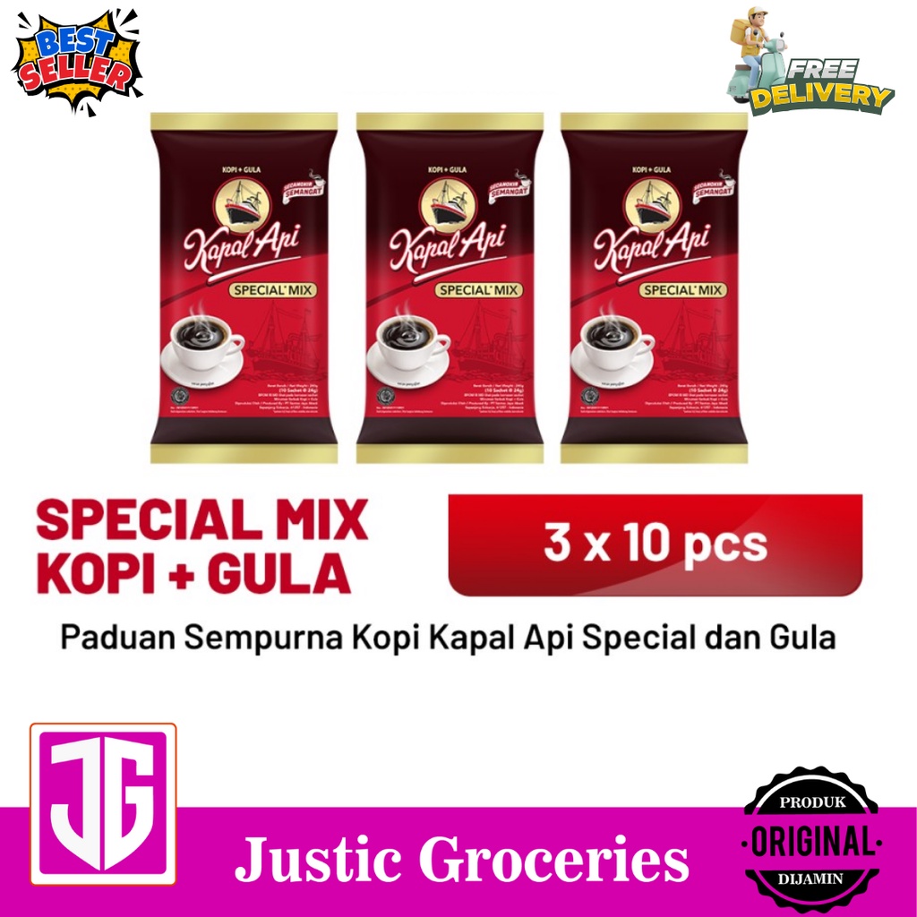 

KAPAL API Special Mix 3 Pack (10 x 23 gr)