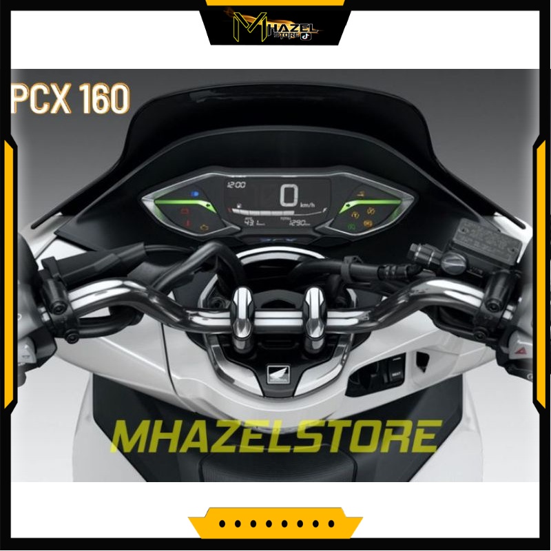 Sticker stiker pelindung anti gores spidometer motor honda pcx 160 terbaru 2021