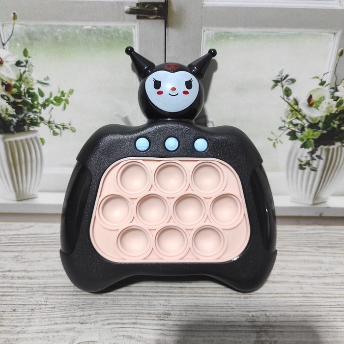 Mainan Game Anak Pop It Elektrik FAST PUSH PUZZLE GAME - Kuromi Lv.200