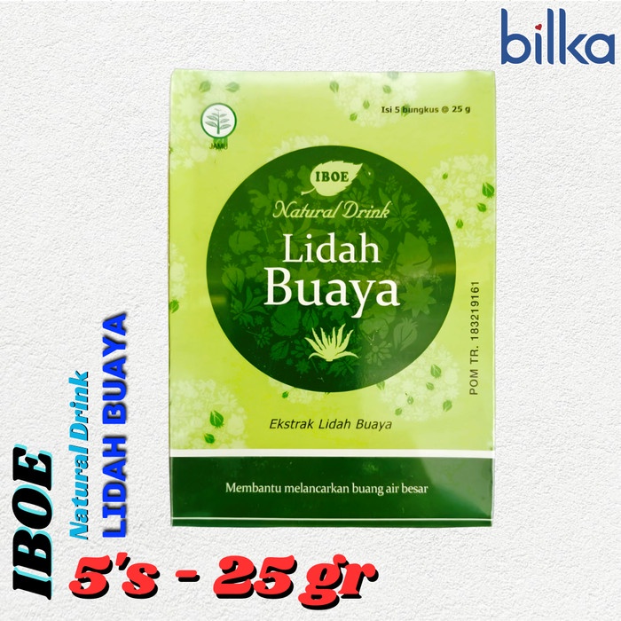 

IBOE Natural Drink Lidah Buaya 25gr/5sachet