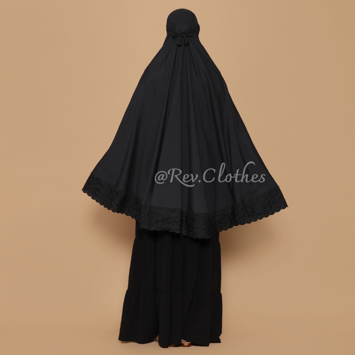 Bergo Umroh Wanita Berkantong Depan Bergo Umroh