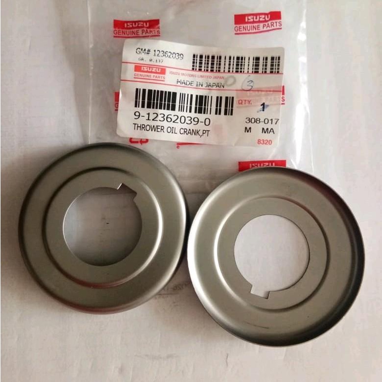 Thrower Oil Crankshaft / ring pulley kruk as Isuzu Panther 2300cc Original