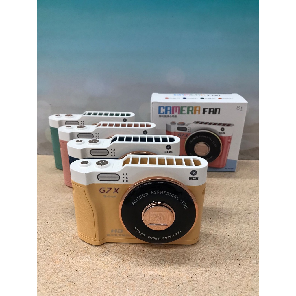 DREAMLAND CAMERA FAN KIPAS ANGIN BENTUK KAMERA PORTABLE MINI FAN