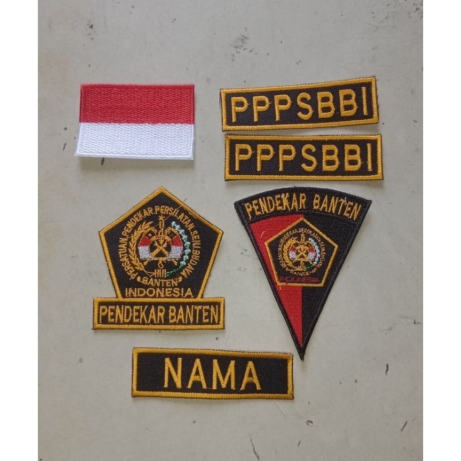 Bordir Bordir logo bordir pendekar Banten +namabisa pesan satuan