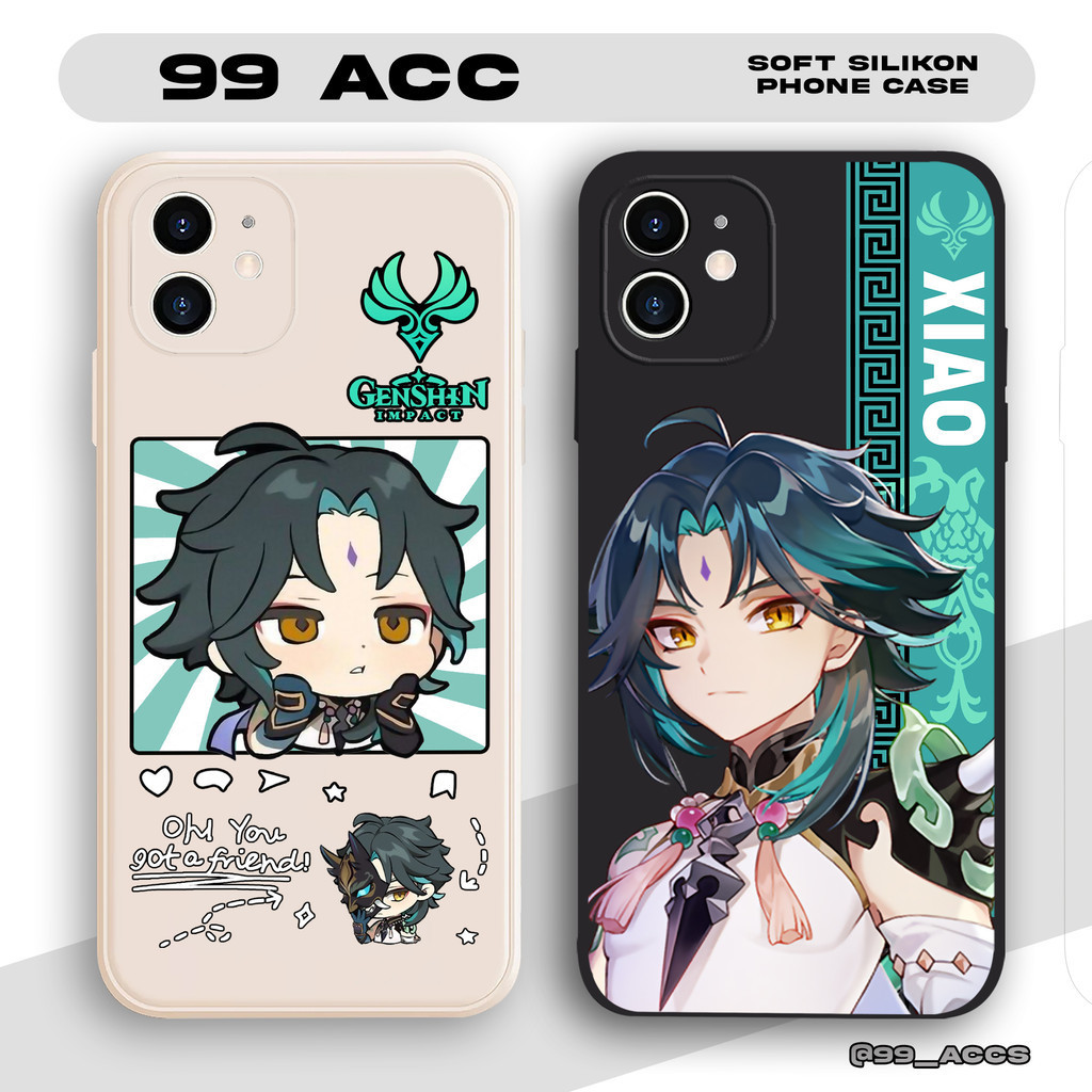 Case Xiaomi Redmi 12 12C 9 9A 9C NOTE12 NOTE10 NOTE9 10C 10A 9T NOTE8 Casing Genshin Impact Aestheti