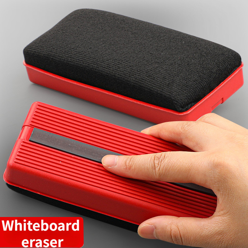 

Large Whiteboard Magnetic Whiteboard Eraser Marker Cleaner Chalk Blackboard Wipe Easy to Clean and Reuse School Office Supplies