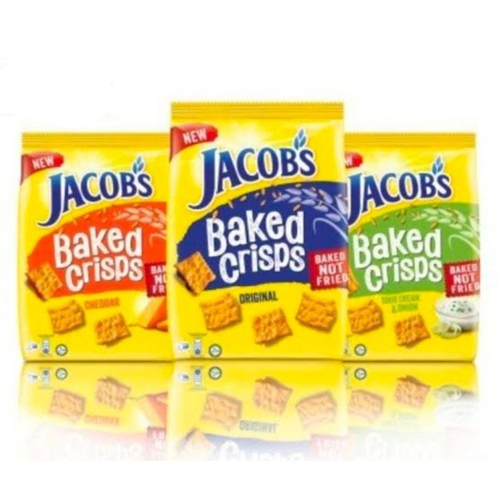 

www.tokopedia.com Jacobs baked crisps cheddar cheese import - sweet chili