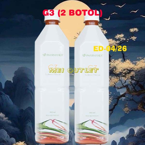 

33. MINUMAN ANTIOKSIDAN G3 (2 BOTOL) JUS G3 JUICE G3* G 3 G*3