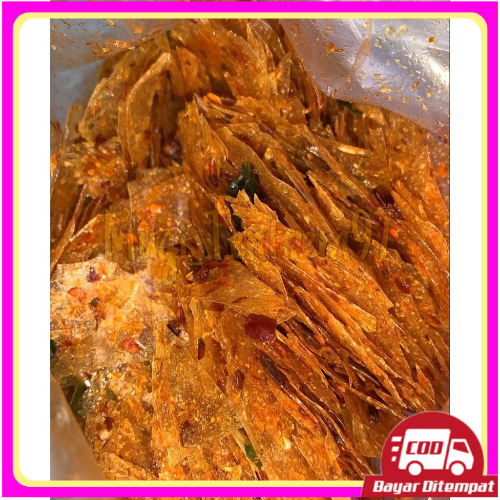 

keripik kaca pedas daun jeruk 1 kilogram