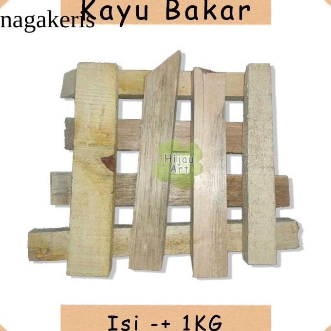 

Kayu Bakar Kering Murah Albasia Cacah Untuk BBQ Api Unggun 1 Kg laris