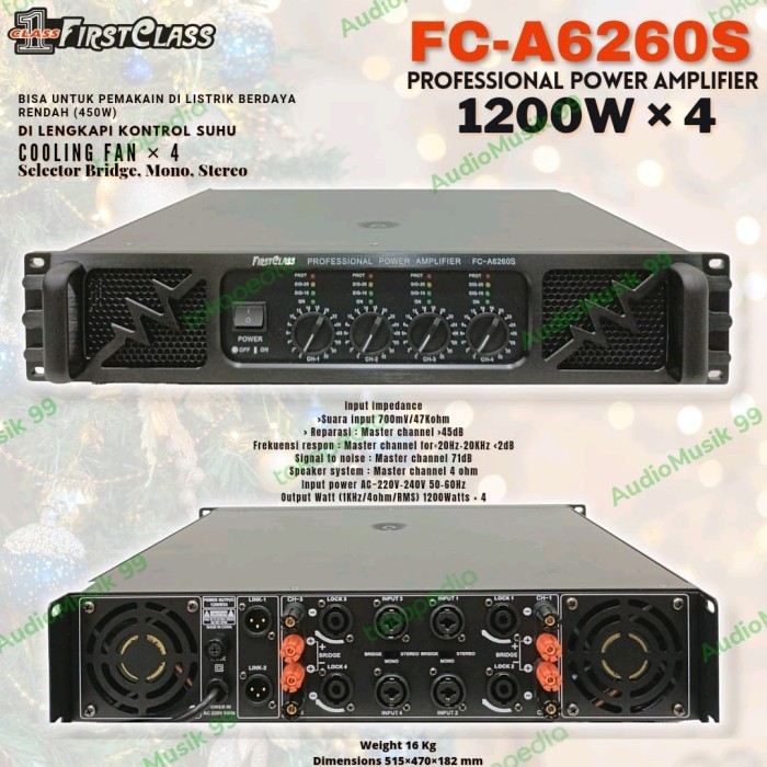 

Power FirstClass FC A6260S