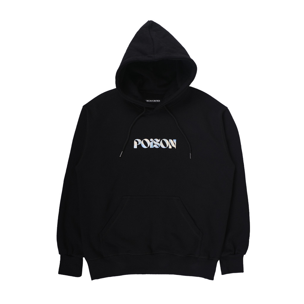 Poison Forever Holo Classic Logo Hoodie Black